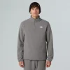 THE NORTH FACE - פליס גברים רבע רוכסן  GLACIER 1/4 ZIP – TA8D0QCQI – tnf-mid-grey-heather – 1