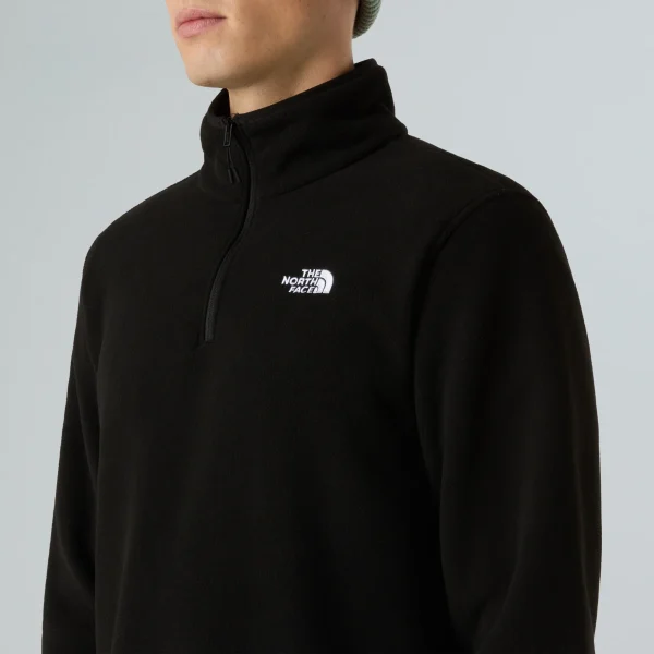 THE NORTH FACE - פליס גברים רבע רוכסן  GLACIER 1/4 ZIP – TA8D0QJK3 – tnf-black – 3