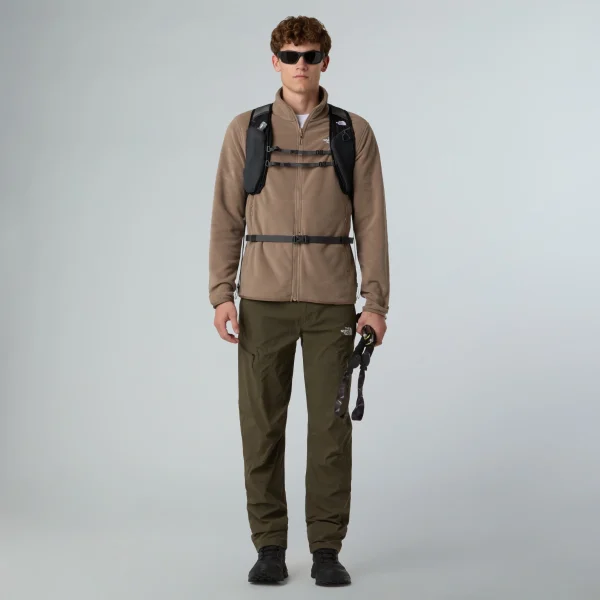THE NORTH FACE - פליס גברים רוכסן מלא GLACIER FULL-ZIP – TA8D0RBOW – mocha-brown – 1