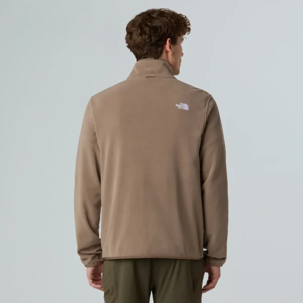 THE NORTH FACE - פליס גברים רוכסן מלא GLACIER FULL-ZIP – TA8D0RBOW – mocha-brown – 3