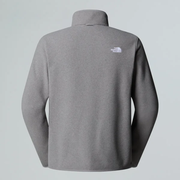 THE NORTH FACE - פליס גברים רוכסן מלא GLACIER FULL-ZIP – TA8D0RCQI – tnf-mid-grey-heather – 8