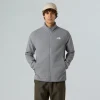 THE NORTH FACE - פליס גברים רוכסן מלא GLACIER FULL-ZIP – TA8D0RCQI – tnf-mid-grey-heather – 1