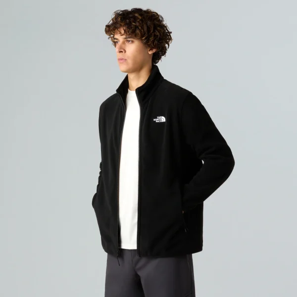 THE NORTH FACE - פליס גברים רוכסן מלא GLACIER FULL-ZIP – TA8D0RJK3 – tnf-black – 4