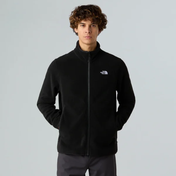 THE NORTH FACE - פליס גברים רוכסן מלא GLACIER FULL-ZIP – TA8D0RJK3 – tnf-black – 1