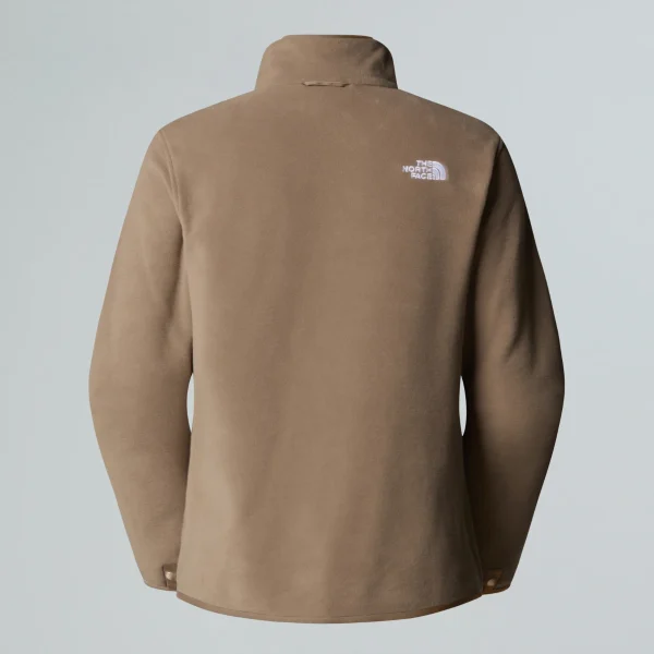 THE NORTH FACE - פליס נשים רוכסן מלא  GLACIER FULL-ZIP – TA8D2FBOW – mocha-brown – 7