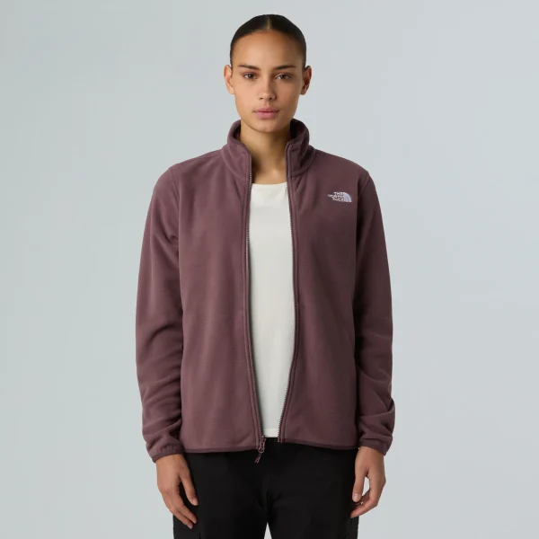 THE NORTH FACE - פליס נשים רוכסן מלא  GLACIER FULL-ZIP – TA8D2FBQ7 – tawny-quartz – 4