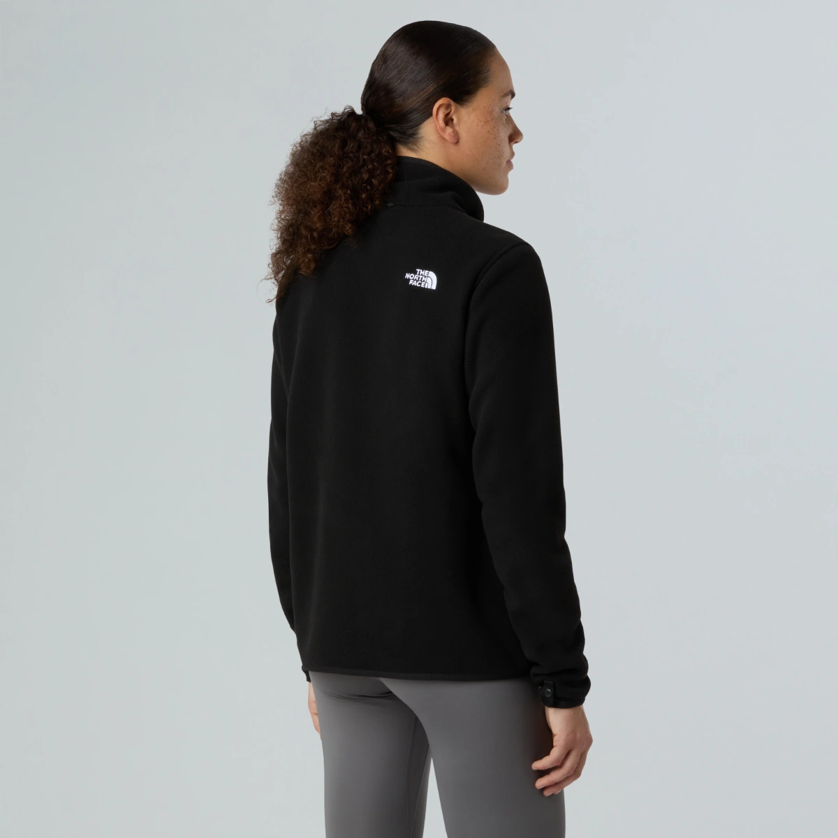 THE NORTH FACE - פליס נשים רוכסן מלא GLACIER FULL-ZIP – TA8D2FJK3 – tnf-black – 2