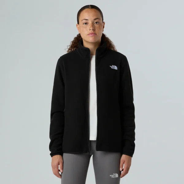 THE NORTH FACE - פליס נשים רוכסן מלא  GLACIER FULL-ZIP – TA8D2FJK3 – tnf-black – 4
