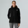 THE NORTH FACE - פליס נשים רוכסן מלא  GLACIER FULL-ZIP – TA8D2FJK3 – tnf-black – 1