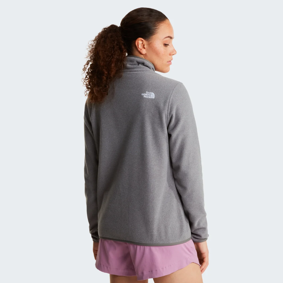 THE NORTH FACE - פליס נשים רבע רוכסן GLACIER 1/4 ZIP – TA8D2JCQI – tnf-mid-grey-heather – 3