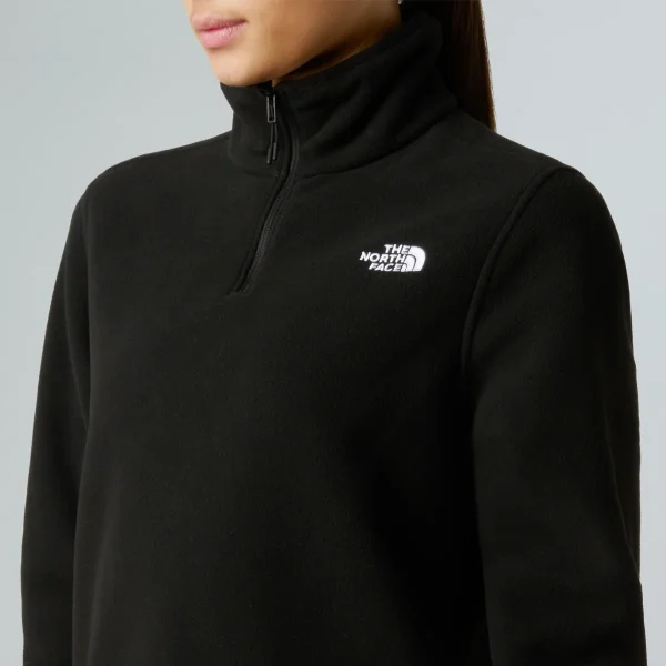 THE NORTH FACE - פליס נשים רבע רוכסן GLACIER 1/4 ZIP – TA8D2JJK3 – tnf-black – 3