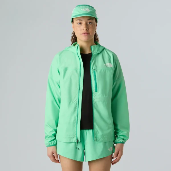 THE NORTH FACE - מעיל רוח נשים HIGHER RUN – TA8DDV3R6 – spring-bud – 3