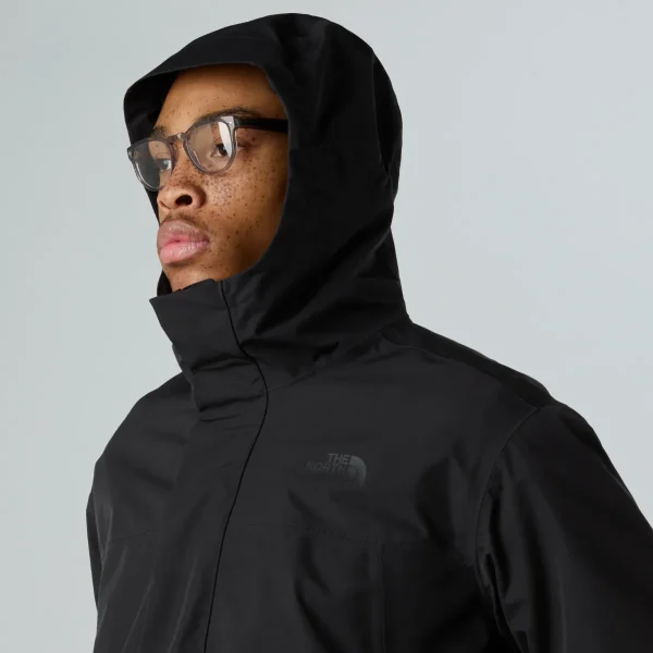 THE NORTH FACE - מעיל פארקה עמיד במים גברים NUKABIRA – TA8DWCJK3 – tnf-black – 4