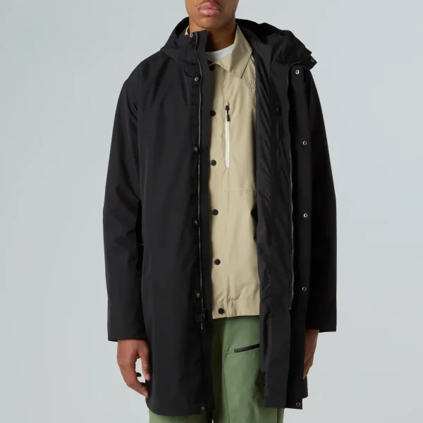 THE NORTH FACE - מעיל פארקה עמיד במים גברים NUKABIRA – TA8DWCJK3 – tnf-black – 6