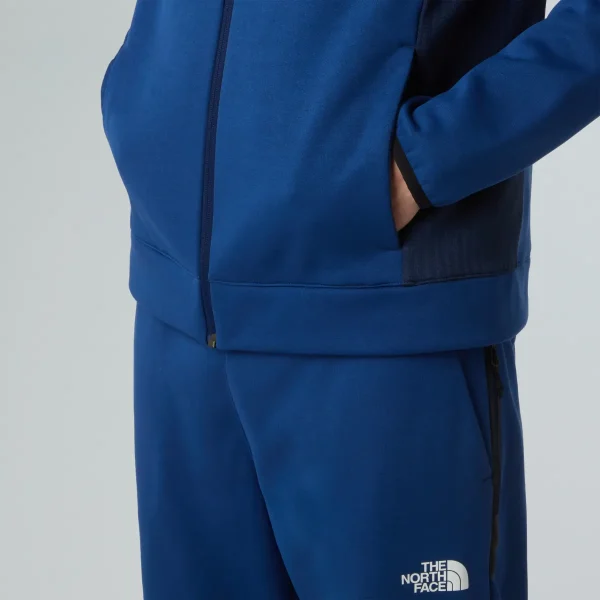 THE NORTH FACE - פליס גברים עם רוכסן מלא MOUNTAIN ATHLETICS – TA8DY78Z4 – estate-blue-summit-navy – 5