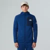 THE NORTH FACE - פליס גברים עם רוכסן מלא MOUNTAIN ATHLETICS – TA8DY78Z4 – estate-blue-summit-navy – 1