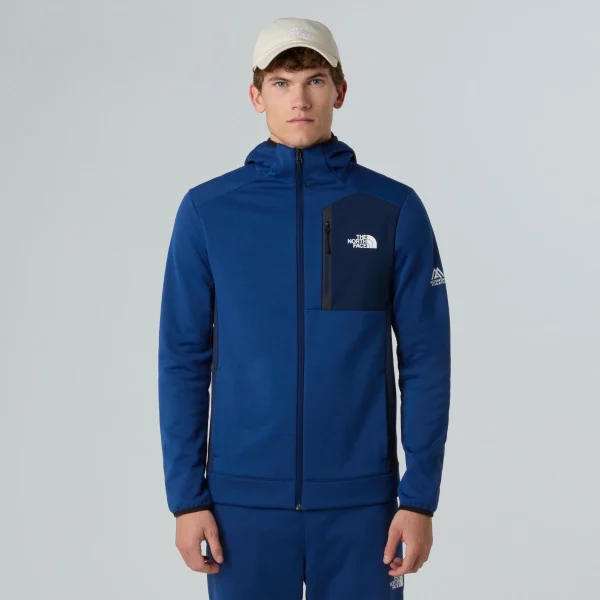 THE NORTH FACE - פליס גברים עם רוכסן מלא MOUNTAIN ATHLETICS – TA8DY78Z4 – estate-blue-summit-navy – 1