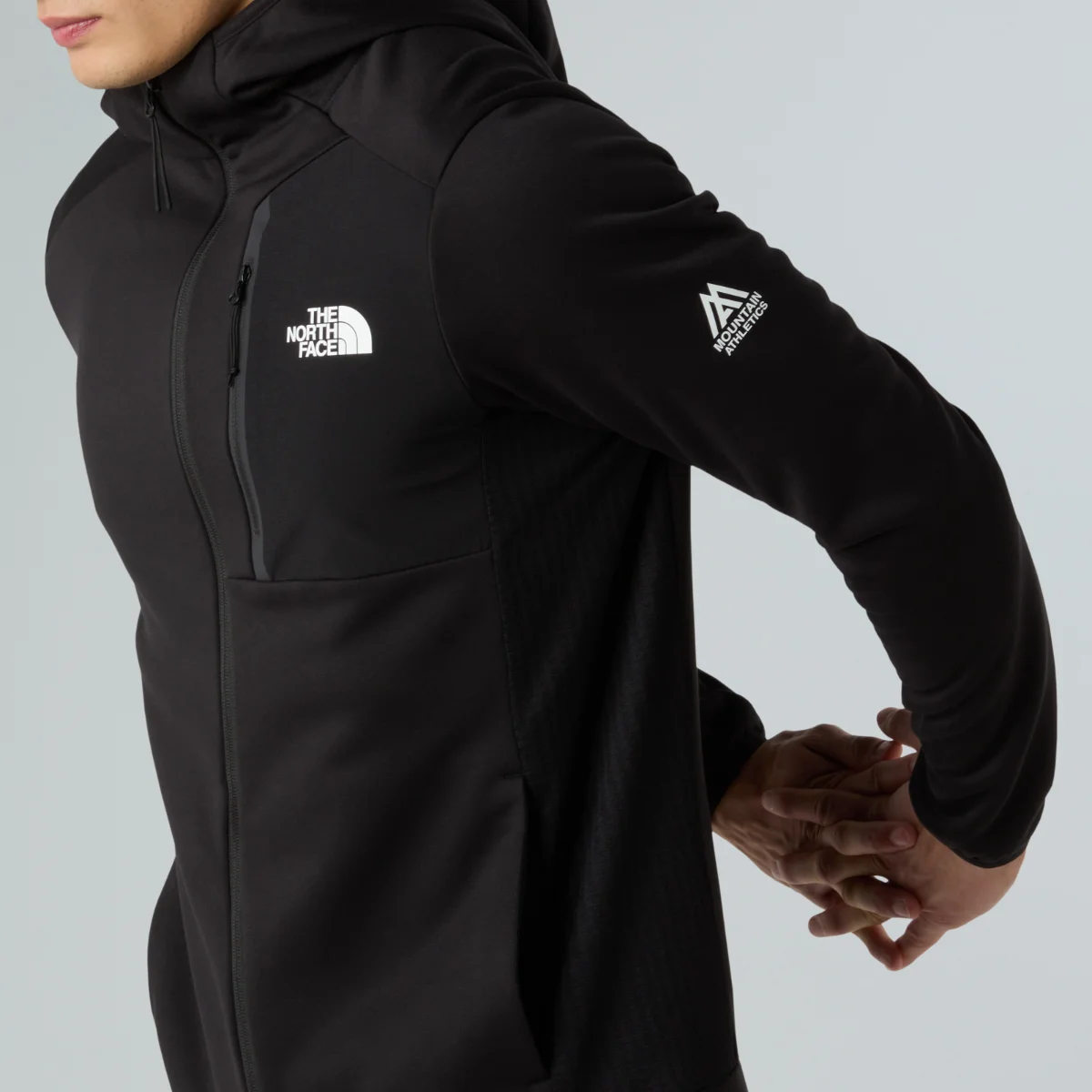 פליס גברים עם רוכסן מלא MOUNTAIN ATHLETICS