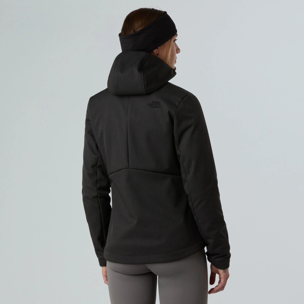 THE NORTH FACE - ג'קט סופטשל נשים QUEST HIGHLOFT – TA8DZJKS7 – tnf-black-heather – 2