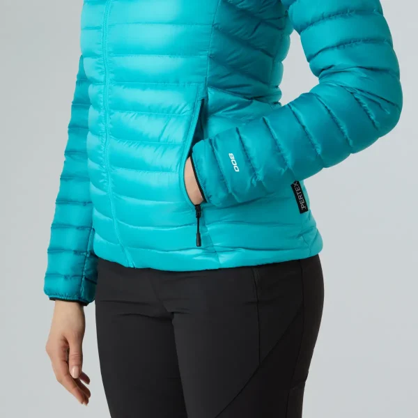THE NORTH FACE - מעיל פוך נשים עם כובע BETTAFORCA – TA8E0J5A2 – galactic-blue-deep-teal – 7