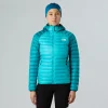 THE NORTH FACE - מעיל פוך נשים עם כובע BETTAFORCA – TA8E0J5A2 – galactic-blue-deep-teal – 1