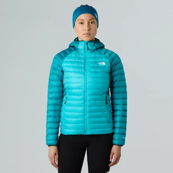 THE NORTH FACE - מעיל פוך נשים עם כובע BETTAFORCA – TA8E0J5A2 – galactic-blue-deep-teal – 1