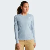 THE NORTH FACE - חולצת טי ארוכה נשים SHADOW – TA8E1EFM2 – frost-grey – 1