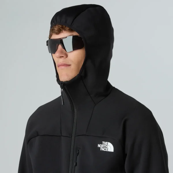 THE NORTH FACE - ג'קט פליס גברים עם רוכסן מלא METEORA – TA8E1KJK3 – tnf-black – 6