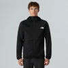THE NORTH FACE - ג'קט פליס גברים עם רוכסן מלא METEORA – TA8E1KJK3 – tnf-black – 1