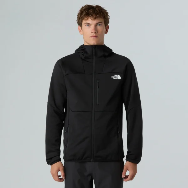 THE NORTH FACE - ג'קט פליס גברים עם רוכסן מלא METEORA – TA8E1KJK3 – tnf-black – 1