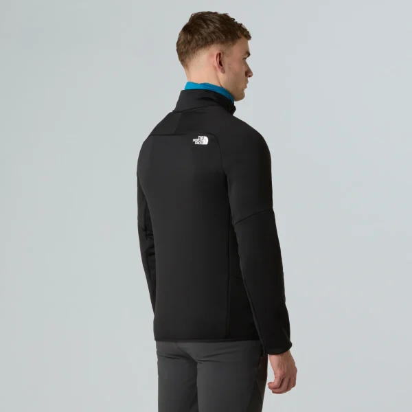 THE NORTH FACE - ג'קט פליס גברים עם רבע רוכסן METEORA – TA8E1MJK3 – tnf-black – 2