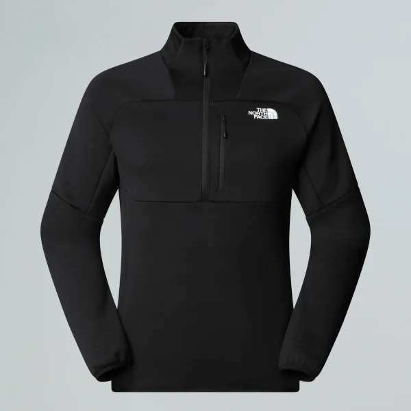 THE NORTH FACE - ג'קט פליס גברים עם רבע רוכסן METEORA – TA8E1MJK3 – tnf-black – 9