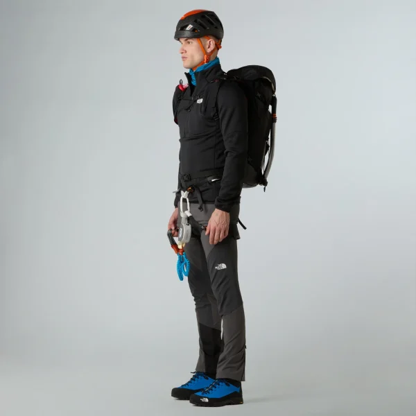 THE NORTH FACE - ג'קט פליס גברים עם רבע רוכסן METEORA – TA8E1MJK3 – tnf-black – 4