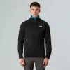 THE NORTH FACE - ג'קט פליס גברים עם רבע רוכסן METEORA – TA8E1MJK3 – tnf-black – 1