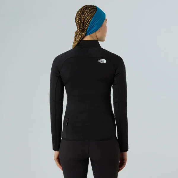 THE NORTH FACE - פליס נשים עם רבע רוכסן METEORA – TA8E2SJK3 – tnf-black – 2
