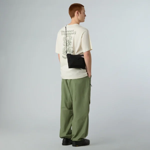 THE NORTH FACE - חולצת טי קצרה גברים CONNECT RELAXED – TA8E3YQLI – white-dune – 4