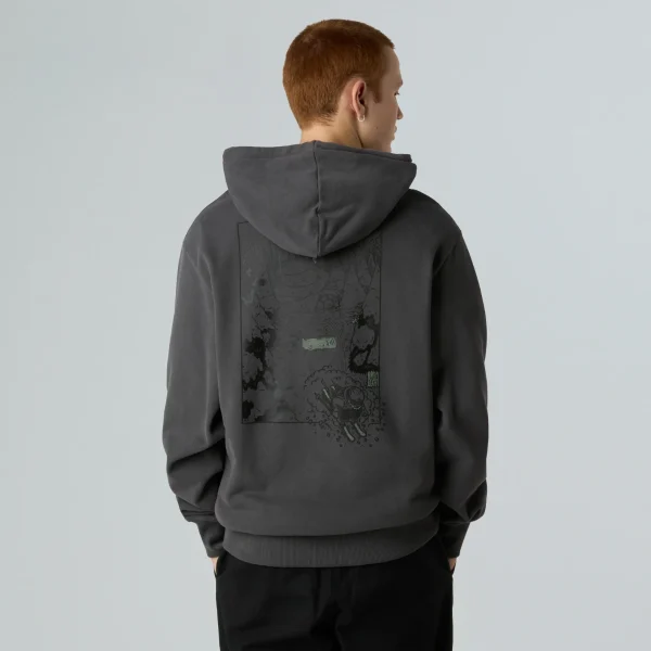 THE NORTH FACE - קפוצ'ון יוניסקס POWDER DAYS RELAXED – TA8E4G0C5 – asphalt-grey – 2