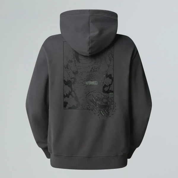 THE NORTH FACE - קפוצ'ון יוניסקס POWDER DAYS RELAXED – TA8E4G0C5 – asphalt-grey – 1