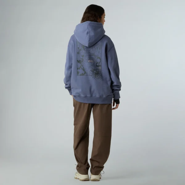 THE NORTH FACE - קפוצ'ון יוניסקס POWDER DAYS RELAXED – TA8E4GBTR – twilight-galaxy – 10
