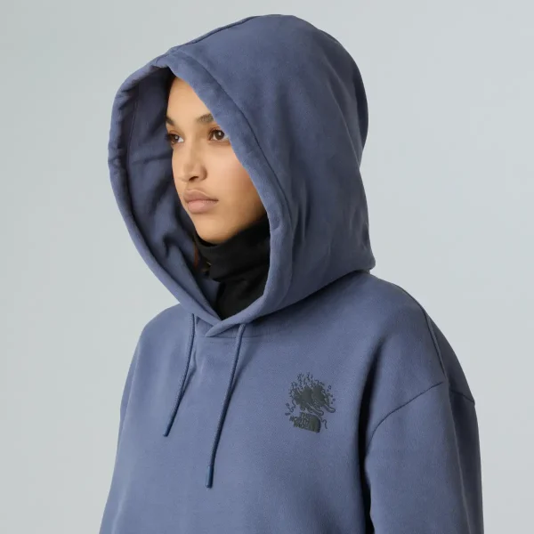 THE NORTH FACE - קפוצ'ון יוניסקס POWDER DAYS RELAXED – TA8E4GBTR – twilight-galaxy – 1