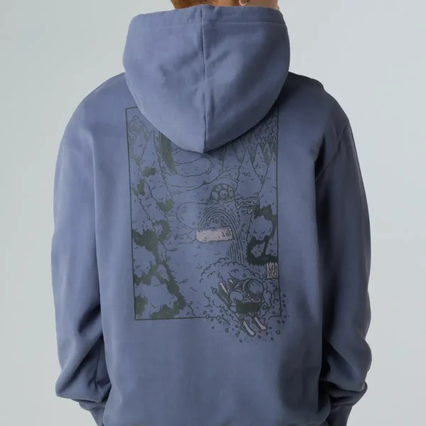 THE NORTH FACE - קפוצ'ון יוניסקס POWDER DAYS RELAXED – TA8E4GBTR – twilight-galaxy – 6