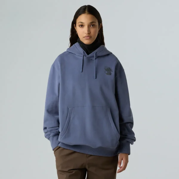 THE NORTH FACE - קפוצ'ון יוניסקס POWDER DAYS RELAXED – TA8E4GBTR – twilight-galaxy – 9