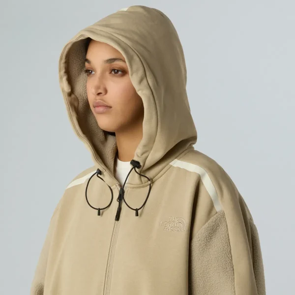 THE NORTH FACE - קפוצ'ון יוניסקס NSE GORPCORE – TA8E7FCEL – flax – 1