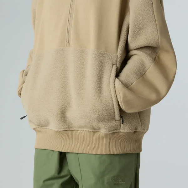 THE NORTH FACE - קפוצ'ון יוניסקס NSE GORPCORE – TA8E7FCEL – flax – 10