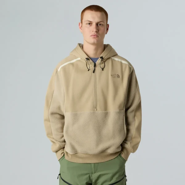 THE NORTH FACE - קפוצ'ון יוניסקס NSE GORPCORE – TA8E7FCEL – flax – 2