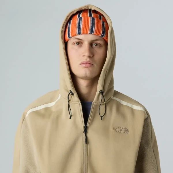 THE NORTH FACE - קפוצ'ון יוניסקס NSE GORPCORE – TA8E7FCEL – flax – 5
