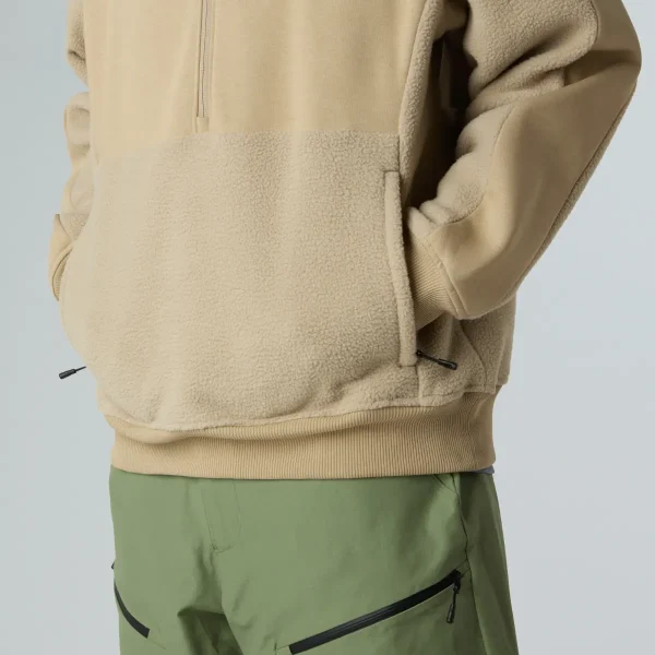 THE NORTH FACE - קפוצ'ון יוניסקס NSE GORPCORE – TA8E7FCEL – flax – 6