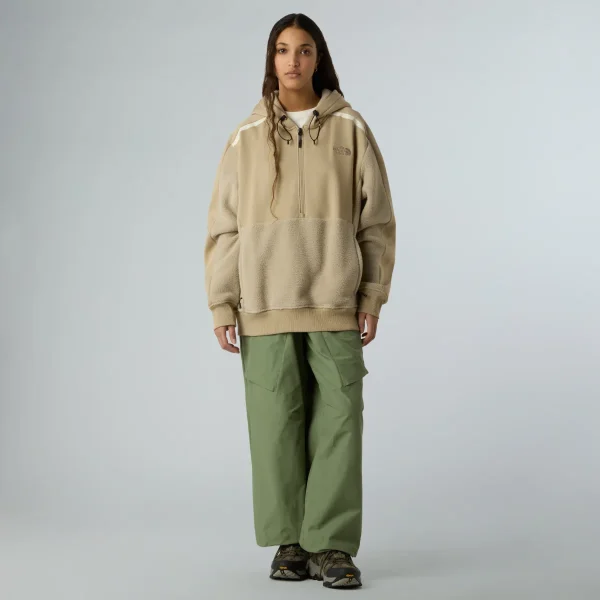 THE NORTH FACE - קפוצ'ון יוניסקס NSE GORPCORE – TA8E7FCEL – flax – 8