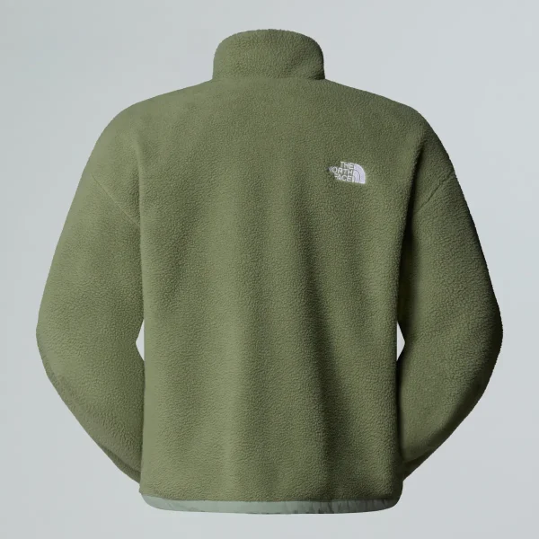 THE NORTH FACE - ג'קט פליס דו צדדי נשים YUMIORI – TA8E87D5M – slate-moss-bark-mist – 10