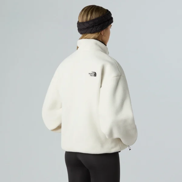 THE NORTH FACE - ג'קט פליס דו צדדי נשים YUMIORI – TA8E87VOR – tnf-black-white-dune – 3
